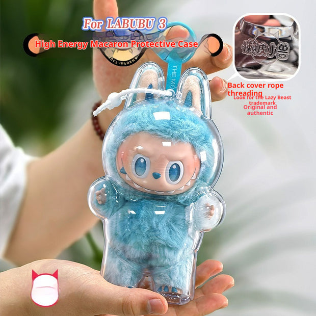 Macaron 3 Generation Transparent Protective Shell Pendant Dust Cover
