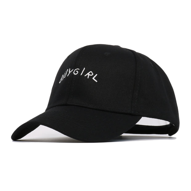 Letter Embroidered  Cap Spring  Cap Outdoor