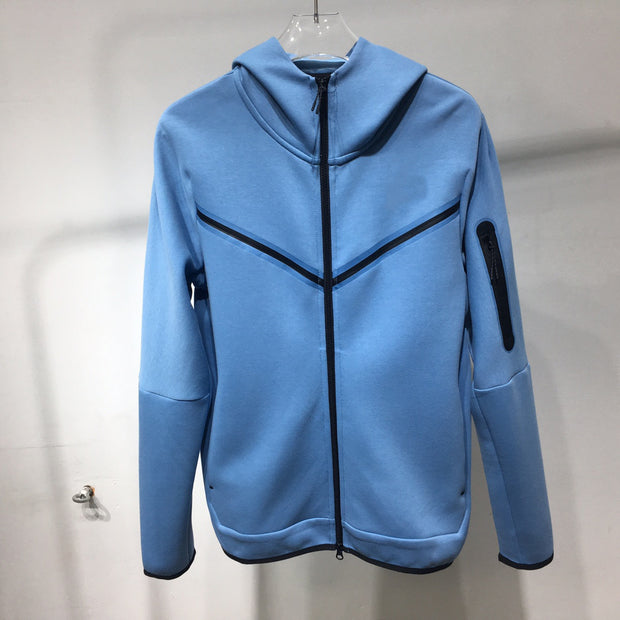 Chest Adhesive Tape Sleeve Arm Zipper Pocket Coat