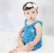 Lace Girls' Romper One-piece Dress