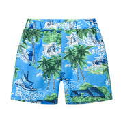 Fashion Printed Coconut Multi-color Thin Beach Pants