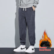 Thickened Outer Wear Loose Double-sided Velvet Ankle-tied