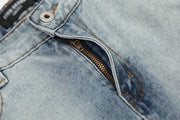 Fashion Personality Reverse Wear Jeans Men