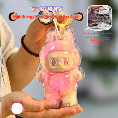 Macaron 3 Generation Transparent Protective Shell Pendant Dust Cover