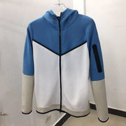 Chest Adhesive Tape Sleeve Arm Zipper Pocket Coat