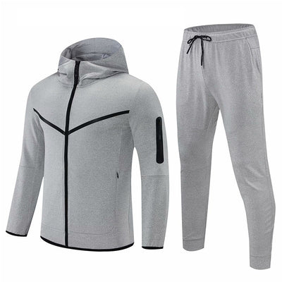 Men's Fashion Casual Sports Faux Cotton Sweater Set