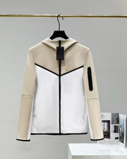 Chest Adhesive Tape Sleeve Arm Zipper Pocket Coat