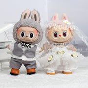 Vinyl Pendant Doll Dress Wedding Dress
