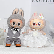 Vinyl Pendant Doll Dress Wedding Dress