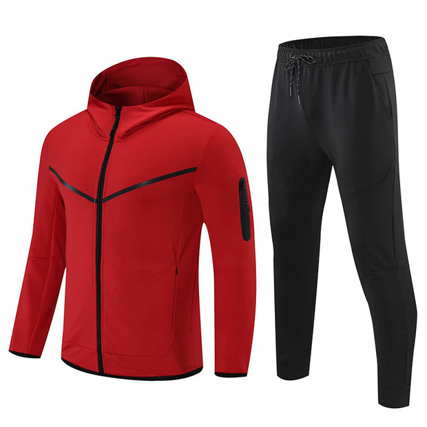 Men's Fashion Casual Sports Faux Cotton Sweater Set