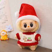 Christmas Sweater Gingerbread Man Doll Clothes Suit Shoes