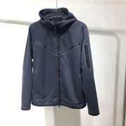 Chest Adhesive Tape Sleeve Arm Zipper Pocket Coat