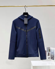 Chest Adhesive Tape Sleeve Arm Zipper Pocket Coat